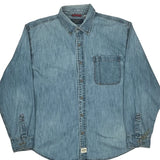 Levis Denim Shirt - XL Light Wash Cotton