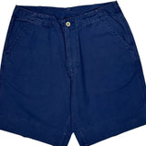 Nautica Chino Shorts - 34W 9L Blue Cotton