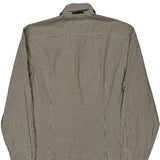 Lacoste Checked Shirt - Medium Brown Cotton