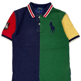 Age 8 Polo By Ralph Lauren Graphic Polo Shirt - Small Multicoloured Cotton