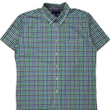 Tommy Hilfiger Checked Short Sleeve Shirt - XL Multicoloured Cotton