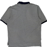 Golf Polo By Ralph Lauren Striped Polo Shirt - XL Navy Cotton