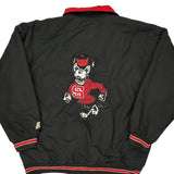 Nc State Starter College Jacket - 2XL Black Nylon