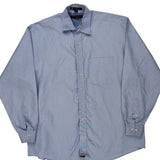 Tommy Hilfiger Shirt - Large Blue Cotton