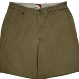 Tommy Hilfiger Chino Shorts - 32W 8L Khaki Cotton