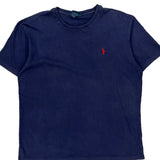 Polo By Ralph Lauren T-Shirt - Large Navy Cotton