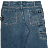 Dickies Cargo Denim Shorts - 36W 11L Blue Denim