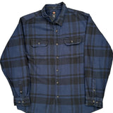 Dickies Checked Flannel Shirt - XL Black Cotton