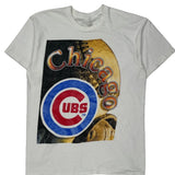 Chicago Cubs Unbranded Graphic T-Shirt - Large Multicoloured Cotton