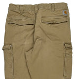 Carhartt Cargo Trousers - 33W 31L Beige Cotton