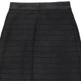 Salvatore Ferragamo Midi Skirt - Small Black Wool