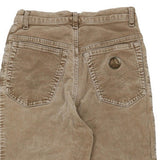 Age 15 Moschino Cord Trousers - 26W 28L Brown Cotton