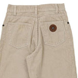 Junior Moschino Cord Trousers - 24W 25L Brown Cotton