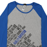 Tombstone, Arizona Harley Davidson Long Sleeve Top - Large Block Colour Cotton