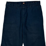 Dickies Chino Shorts - 32W 11L Black Cotton Blend