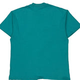 Alaska Hanes Single Stitch T-Shirt - XL Green Cotton