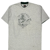 Signal Sports Single Stitch T-Shirt - XL Gray Cotton