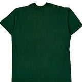 Blank Bvd Single Stitch T-Shirt - XL Green Cotton