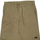 Dickies Chino Shorts - 36W 10L Khaki Cotton
