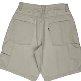 Levis Carpenter Shorts - 28W 8L Beige Cotton