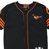 Age 8-9 Baltimore Orioles Adidas MLB Jersey - Medium Black Polyester