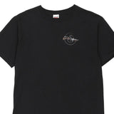 Anvil Band T-Shirt - Medium Black Cotton