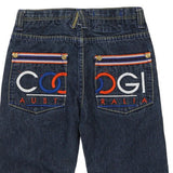 Age 7 Coogi Embroidered Jeans - 24W 22L Blue Cotton