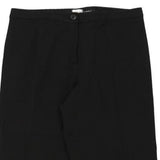 Armani Trousers - Large Black Cotton Blend