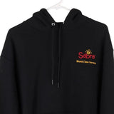 Champion Hoodie - Medium Black Cotton Blend