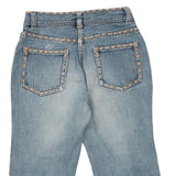 Age 8 Benetton Jeans - 25W 23L Blue Cotton Blend