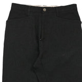 Armani Jeans Trousers - 28W UK 10 Grey Polyester