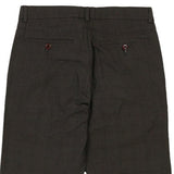 Dockers Trousers - 28W UK 8 Grey Cotton
