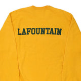 St Charles Borromeo Jerzees Graphic Sweatshirt - Medium Yellow Cotton Blend