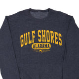 Gulf Shores Alabama Unbranded Graphic Sweatshirt - Medium Grey Cotton Blend