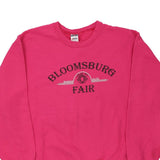 Bloomsburg Fair Jerzees Graphic Sweatshirt - XL Pink Cotton Blend