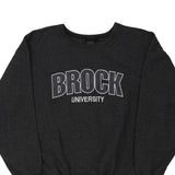 Brock University Layer College Sweatshirt - XL Grey Cotton Blend