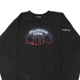 Jellystone Park Hanna Barbera Graphic Sweatshirt - Large Black Cotton Blend