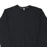 Mizco Fruit Of The Loom Sweatshirt - XL Black Cotton Blend