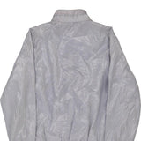 Age 10 North Pole Striped Jacket - Large Blue Polyester