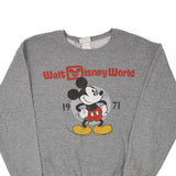 Walt Disney World Disney Graphic Sweatshirt - Medium Grey Cotton Blend