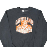 Castellanos Jaguares Gildan Graphic Sweatshirt - Medium Grey Cotton Blend