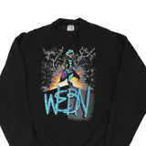 Made in USA Webn Fruit Of The Loom Graphic Sweatshirt - XL Black Cotton Blend