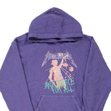 Metallica Band Hoodie - Medium Purple Cotton Blend