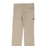 Age 16 Dickies Skinny Cargo Trousers - 30W 30L Beige Polyester Blend