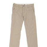 Age 16 Dickies Skinny Cargo Trousers - 30W 30L Beige Polyester Blend