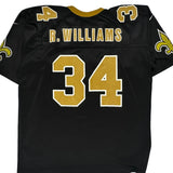 Vintage New Orleans Saints Nike Football Jersey - XL Black Polyester