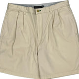 Tommy Hilfiger Chino Shorts - 34W 7L Beige Cotton