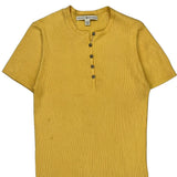 Tommy Hilfiger Top - XL Yellow Silk Blend