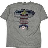 Vintage New York Yankees Lee Sport Mlb T-Shirt - XL Grey Cotton