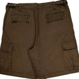 Tommy Hilfiger Cargo Shorts - 36″ Waist Brown Cotton